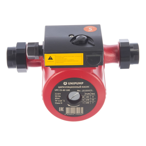 fotoЦиркуляционный насос Unipump UPС 25-80 180 93873, изображение 6фото