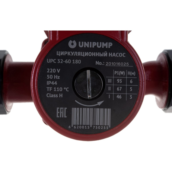 fotoЦиркуляционный насос UNIPUMP UPС 32-60 180 15467, изображение 7фото