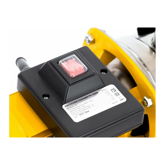 fotoНасосная станция Denzel PS1000X 97211, изображение 2фото