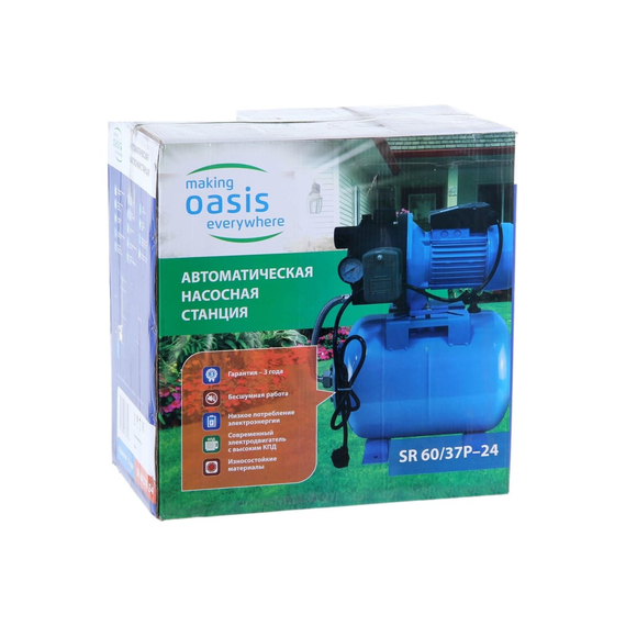 fotoАвтоматическая насосная станция Oasis 60/37P-24 4670004376720, изображение 3фото