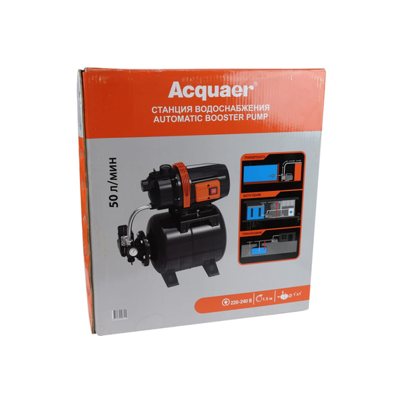 fotoСтанция водоснабжения Acquaer RGJ-600PA 7.5.141, изображение 10фото