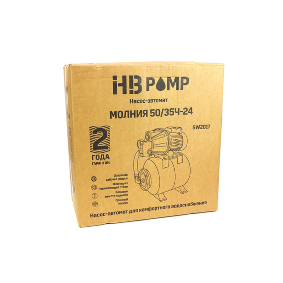fotoНасос-автомат HB PUMP МОЛНИЯ 50-35Ч-24 SW2017, изображение 10фото