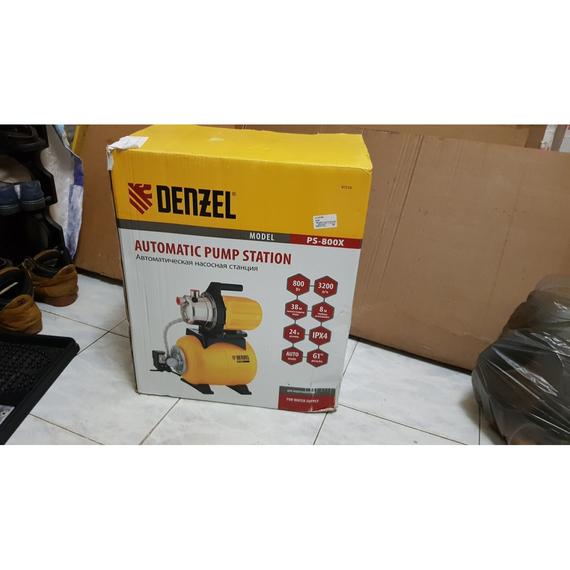 fotoНасосная станция Denzel PS800X 97210, изображение 14фото