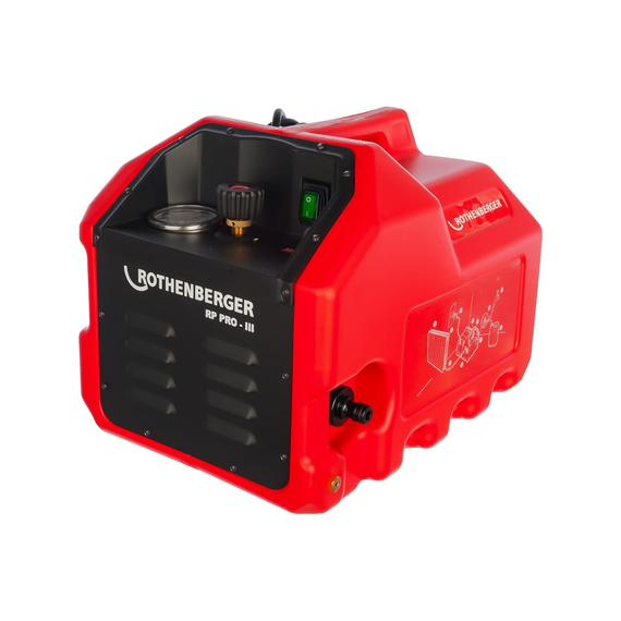 fotoЭлектрический насос для опрессовки трубопроводных систем Rothenberger RP PRO III 61185фото