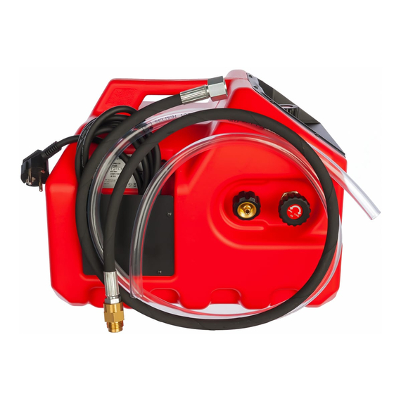 fotoЭлектрический насос для опрессовки трубопроводных систем Rothenberger RP PRO III 61185, изображение 2фото