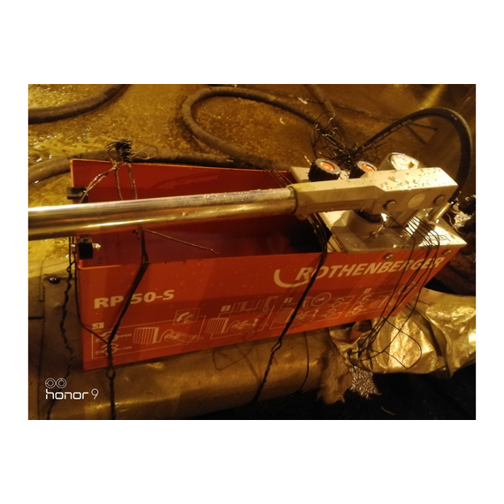 fotoРучной опрессовочный насос Rothenberger RP 50S 60200, изображение 3фото