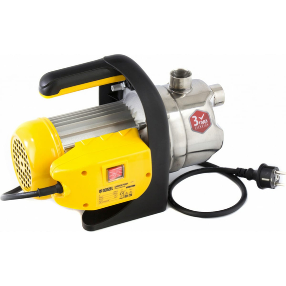 fotoСадовый поверхностный насос DENZEL GP1200Х 97204, изображение 2фото