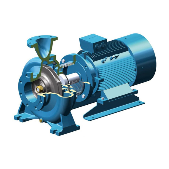 fotoКонсольно-моноблочный электронасос Calpeda NMS 80/200A 400/690/50 Hz 100404044, изображение 2фото