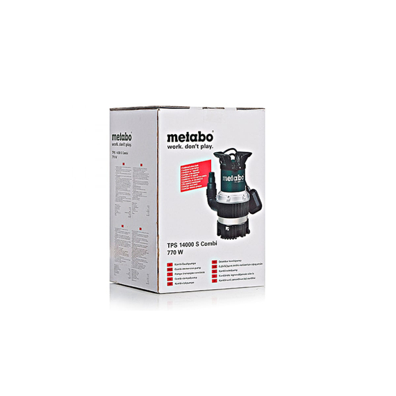 fotoДренажный насос Metabo TPS 14000 S Combi 0251400000, изображение 2фото