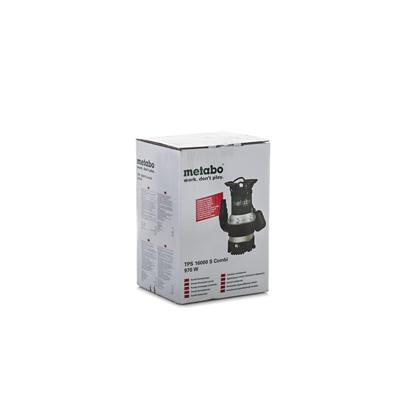 fotoПогружной насос для чистой и грязной воды Metabo TPS 16000 S Combi 0251600000, изображение 2фото