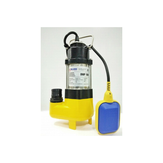 fotoПогружной дренажный насос БЕЛАМОС DWP 180, изображение 2фото