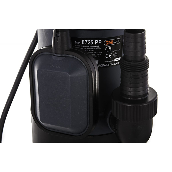 fotoПогружной дренажный насос PRORAB 8725 PP, изображение 3фото