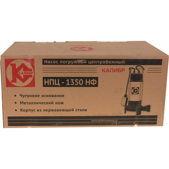 fotoДренажный насос Калибр НПЦ-1350 НФ 00000044914, изображение 8фото