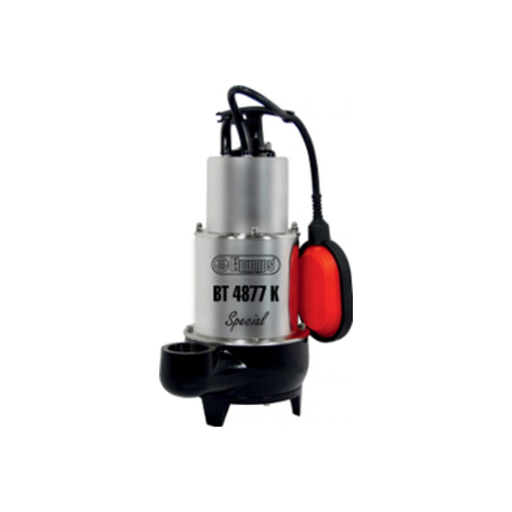 fotoПогружной измельчающий дренажный насос для сточных и фекальных вод Elpumps ВТ4877К SPECIALфото