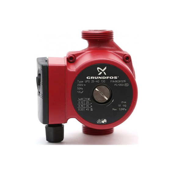 fotoЦиркуляционный насос Grundfos UPS 25-40 130 96281376фото