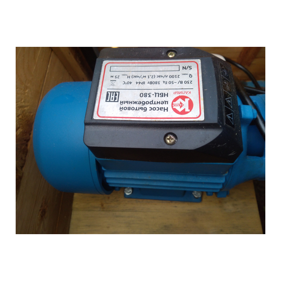 fotoПоверхностный центробежный насос Калибр НБЦ-380 00000044918, изображение 8фото