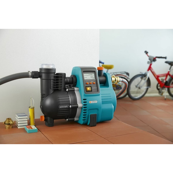 fotoНапорный автоматический насос Gardena 5000/5E LCD Comfort 01759-20.000.00, изображение 7фото
