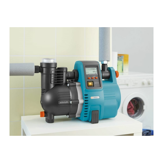 fotoНапорный автоматический насос Gardena 5000/5E LCD Comfort 01759-20.000.00, изображение 9фото