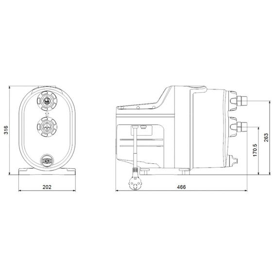 fotoНасос Grundfos SCALA1 5-55 99530407, изображение 3фото