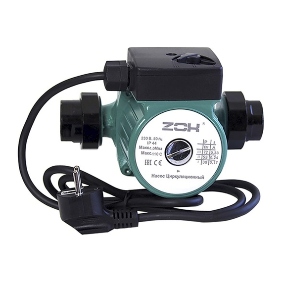 fotoЦиркуляционный насос ZOX ZX 32-4 180, с гайками 517078фото