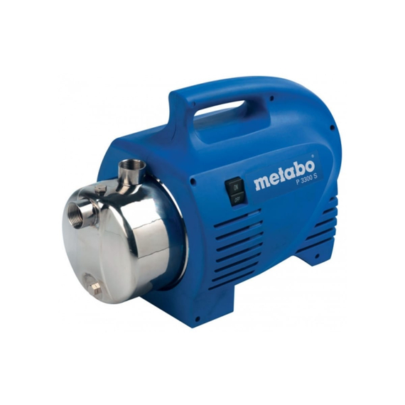 fotoПоверхностный самовсасывающий насос Metabo P 3300 Sфото