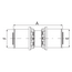fotoМуфта 16x16 DeltaPress Unidelta, изображение 2фото