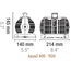 fotoФонтанный насос с насадками SICCE Aqua 3 - 800 PLQ100, изображение 4фото
